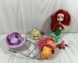 Disney Animators Collection Little Mermaid Ariel Mini Doll Playset figures - £16.57 GBP