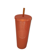 Starbucks Tall Tumbler GLOSSY Orange Halloween, ORANGE STUDDED,  2021 NE... - $39.67