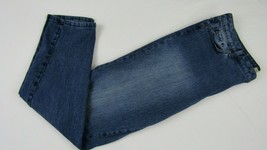 Nine West Collection BOHO Skinny Stretch Denim Jeans Women 14 Blue Mediu... - £14.39 GBP