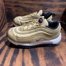 Nike Kids Air Max 97 PS &quot;Metallic Gold 2023&quot; Sneakers - FB2963-700  Size... - $469.12 MXN
