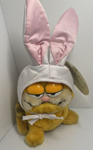 Genuine Vintage 1978 Garfield Easter Bunny Plush Dakin Toy 6 1/2 - 11 in Cat - £11.19 GBP