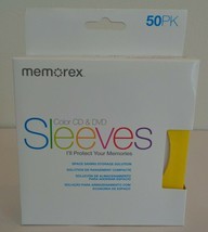 Memorex New Color Cd &amp; Dvd Keepers 50 Pack - £19.71 GBP