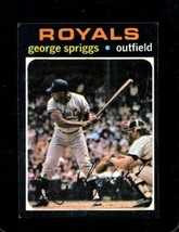 1971 Topps #411 George Spriggs Vgex Royals (Wax) *X48195 - £1.55 GBP