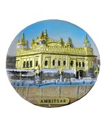 Indian Souvenir Golden Temple Amritsar Multicolor Polyresin Refrigerator... - £11.26 GBP