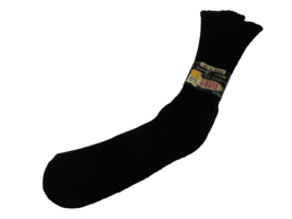 VTG K-Mart Super Value Crew Socks Black Orlon Polyester Blend Shoe Size 6 - 12.5 - £11.00 GBP