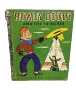 1952 Howdy Doody Princess Little Golden Book Walt Disney Vintage Classic... - $18.76
