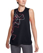 Under Armour Womens Activewear Graphic Crossover-Back Tank Top  Small - £25.89 GBP