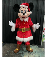 Christmas Mickey Mouse Character Mascot Costume Cosplay Party Event Adult - £308.13 GBP