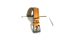 Originale Cintura IN Pelle Marroncino Misura 42 Girovita per Uomo - $31.43
