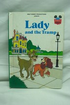 Vintage Walt Disney Lady And The Tramp Wonderful World Of Reading Book 1981 - £11.68 GBP