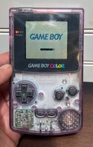 Nintendo Game Boy Color Handheld Console - Atomic Purple + 2 Games!! - £99.36 GBP