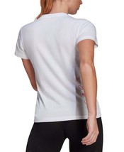 adidas Womens Printed Logo T-Shirt,White,Medium - £27.24 GBP