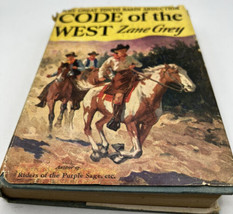 Book Vintage Antique Western Zane Grey Code of the West 1934 - £18.58 GBP