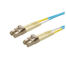 Monoprice 38349 MONOPRICE MULTI-MODE OM3 FIBER OPTIC CABLE - LC-SC UL 2M... - $42.54