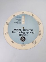 General Electric GE Noryl Thermoplastic Resin Chart Calculator (Pittsfie... - $7.91