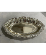 Vintage ECKO International silver plated serving dish 8&quot;x5&quot; - €10,73 EUR