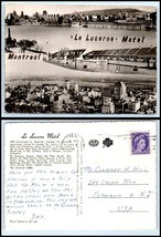CANADA RPPC Photo Postcard - Montreal, Le Lucerne Motel D6 - £2.32 GBP