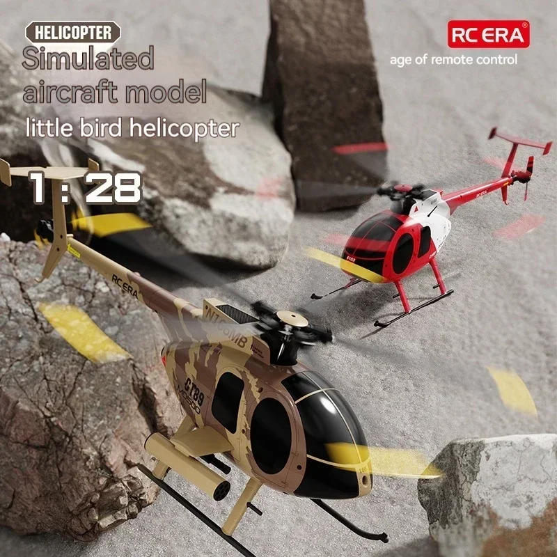 In Stock New Rc Era 1:28 C189 Bird Rc Helicopter Tusk Md500 Dual Brushless - $34.78+