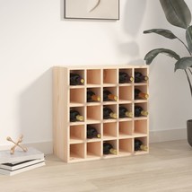 Wine Cabinet 56x25x56 cm Solid Wood Pine - £43.99 GBP
