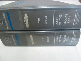 2003 Mercedes Benz Model 209 Electrical Troubleshooting Manual ETM Used ... - $159.99
