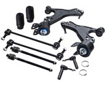 Front Suspension Kit Control Arms Ball Joints Tie Rod For 07-10 Saturn O... - £110.50 GBP