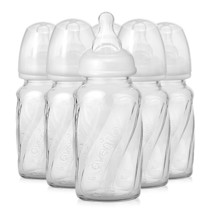 6 PK 4oz Evenflo Feeding Glass Premium Proflo Vented Plus Bottles for Baby, - £24.83 GBP