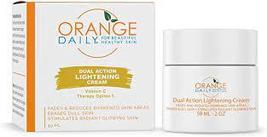 Orange Daily~Dual Action Whitening Cream~2 oz.~Highest Quality Facial Care  - £36.65 GBP