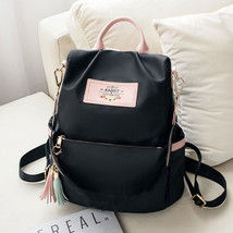 2022 New Fashion Women Backpack Canvas Teenage Bags for Female Candy Color Schoo - £39.72 GBP