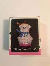 Enesco Small Wonder Beary Sweet Treat Baskin Robbins Mini Ornament - £11.73 GBP