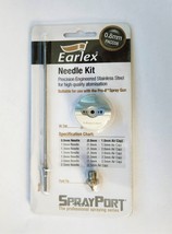 Earlex 0PACC08 0.8mm Needle Kit with Fluid Tip and Nozzle for Atomisatio... - £33.56 GBP