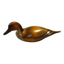Vintage Wooden Duck Decoy – Hand-Carved by Creations by Branford – Rustic Folk A - $721.03 MXN