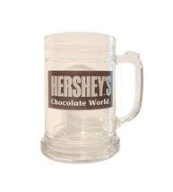 VTG Hershey&#39;s Chocolate World Beer Glass Stein Mug LOGO MINT! - £8.64 GBP