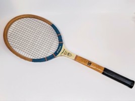 Vintage Wilson Mary Hardwick Match Play Wooden Tennis Racket 26" + Guard - $29.59