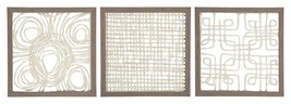 Odella - Cream / Taupe - Wall Decor Set (Set of 3) - £63.88 GBP