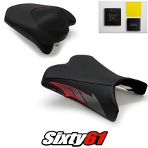 Yamaha FZ6R Seat Covers and Gel 2009-2015 2016 2017 Black Red Luimoto Carbon - £235.97 GBP