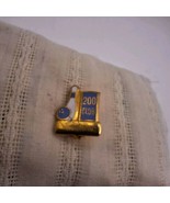 200 Club Bowling Pin Gold Tone - $9.00