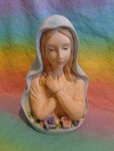 Vintage 1996 Madona Statue Lefton Exclusive Hand Painted - as is - $9.89