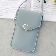 Ign touch screen hanging mobile bag purse wallet leather shoulder strap handbag women s thumb200