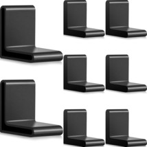 8 Pcs 1.5 Inch Bed Frame End Caps - Rubber Angle Iron Caps L Shape Cover... - $20.87 CAD