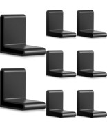 8 Pcs 1.5 Inch Bed Frame End Caps - Rubber Angle Iron Caps L Shape Cover... - $273.60 MXN