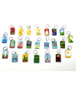 Lot of 23 Highlights Top Secret Adventures Nations of the World Keychains - $32.66