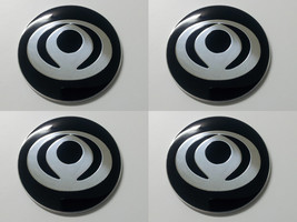 Mazda 5 - Set of 4 Metal Stickers for Wheel Center Caps Logo Badges Rims  - £19.90 GBP+