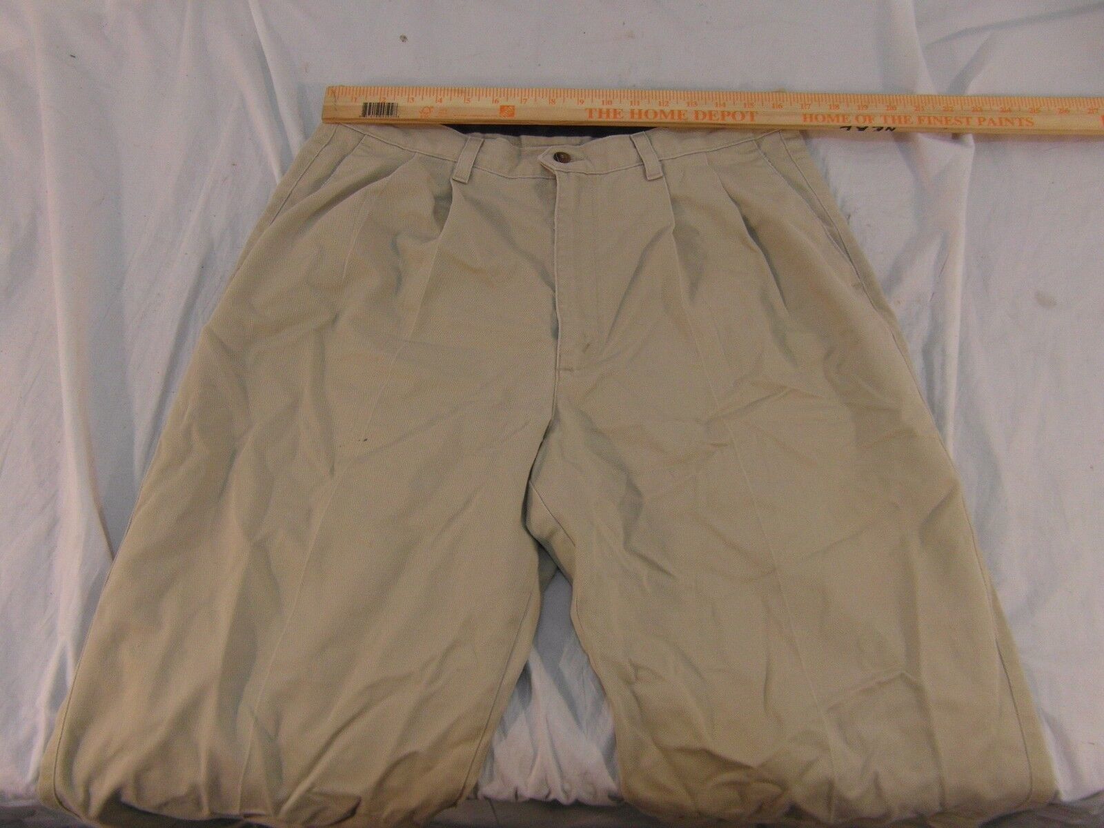 Adult Men&#39;s Dockers Tan Classic Fit 36 X 31 100% Cotton Dress Slacks 32898 - $13.92