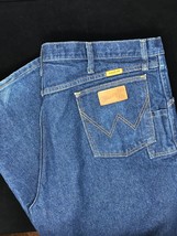 Flame Fire Resistant Wrangler Blue Jeans Pants Men&#39;s Sz 40 x 32 HRC 2 Ar... - £31.07 GBP