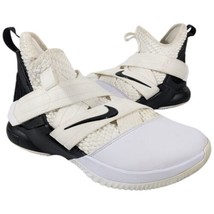 Nike Lebron Soldier 12 XII TB White Black AT3872-101  Zoom Basketball Me... - £26.96 GBP