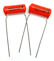 Sprague 2PS-P20 .2 +-10% 200DC Capacitor 2Pc Lot - £6.36 GBP