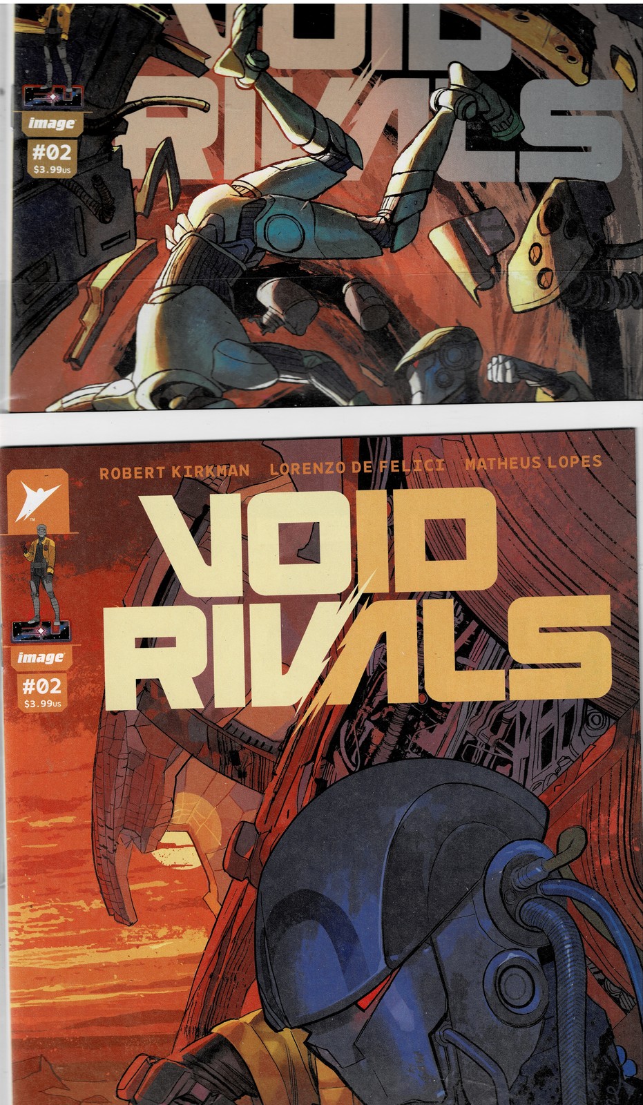 IMAGE COMICS #2 VOID RIVALS /2B &amp; 2 KIRKMAN/ROBELS- KIRKMAN VARIANTS 9 O... - $8.99
