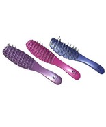3 pack Calista Smoothie Hair Brush De-tangle Smooth Style Flexible Light... - $54.41 CAD