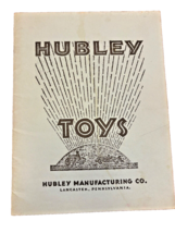 Hubley Toys Catalog 1983 Reprint by Thomas Toys 40 pages Illustrated Vintage - £7.03 GBP