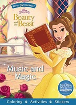 Music and Magic: Over 50 Stickers! (Disney Princess: Beauty and The Beast) [Pape - £4.78 GBP